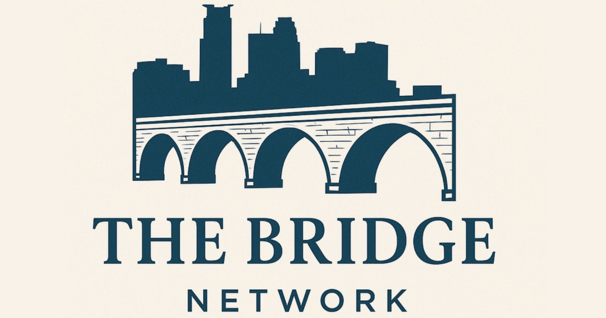 Bridge Connect - Flat Vector Architectural Graphic