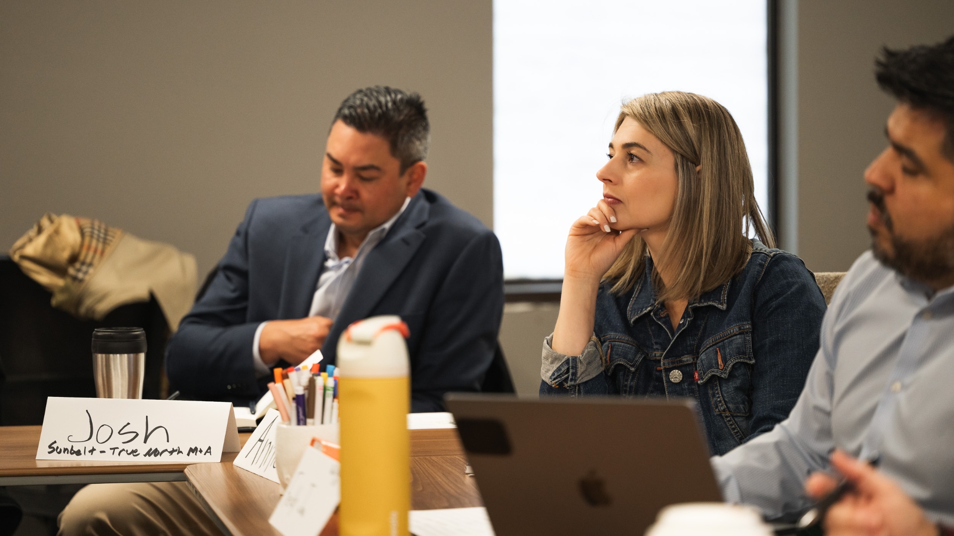 Members engaged in discussion
